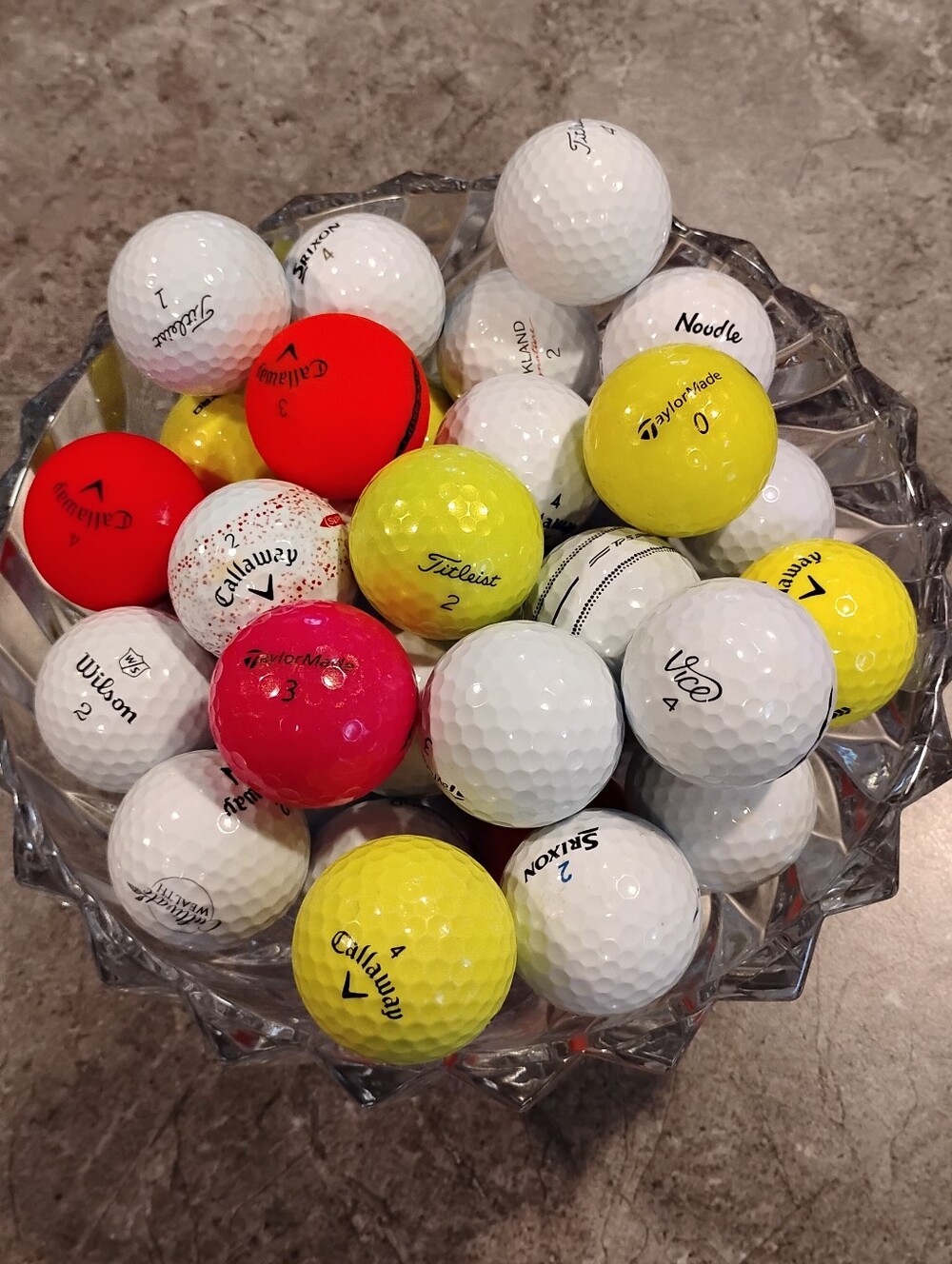 Assorted Golf Balls - 40 - Free Shipping